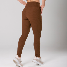 04 legging risc bolso lateral marrom