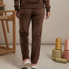 calca marron l